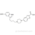 5- [4- [4- (5-κυανο-1Η-ινδολ-3-υλ) βουτυλ] -1-πιπεραζινυλ] -2-βενζοφουρανοκαρβοξυλικό οξύ CAS 163521-19-5